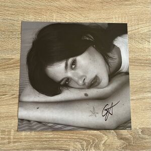 [sold on Mercari] Signed insert from Gracie Abrams Good Riddance deluxe vinyl